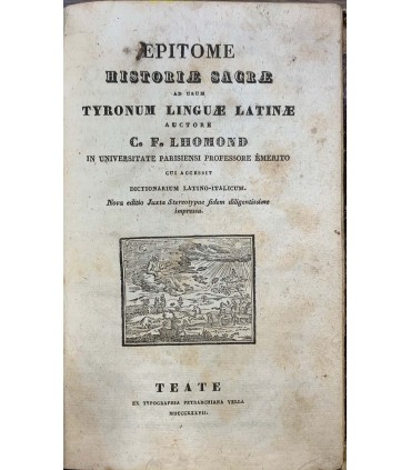 Epitome. Historiae sacrae ad usum tyronum linguae latinae