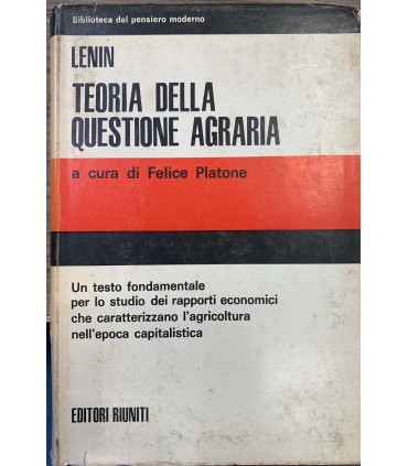 Teoria della questione agraria