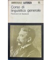 Corso di linguistica generale
