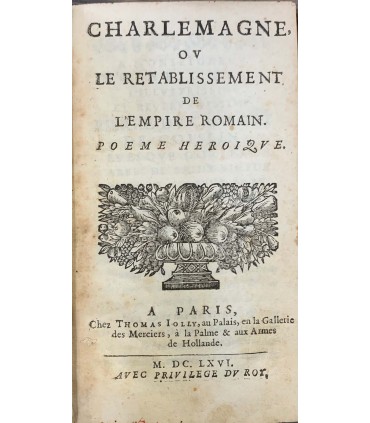 Charlemagne ou le rablissement de l?empire romain