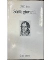 Scritti giovanili I.