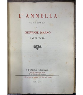 D'Avino Gennaro. L'Annella.
