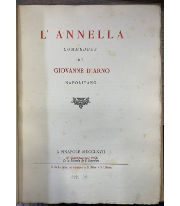 D'Avino Gennaro. L'Annella.
