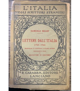Lettere dall'Italia (1765-1766).
