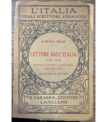 Lettere dall'Italia (1765-1766).