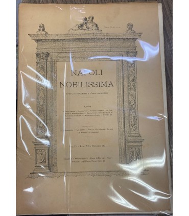 Napoli nobilissima, 1895