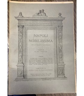 Napoli nobilissima, 1898 Annata completa.