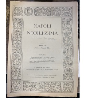 Napoli nobilissima, 1903.