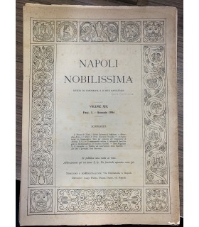 Napoli nobilissima, 1904.