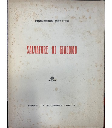 Salvatore Di Giacomo. 1935