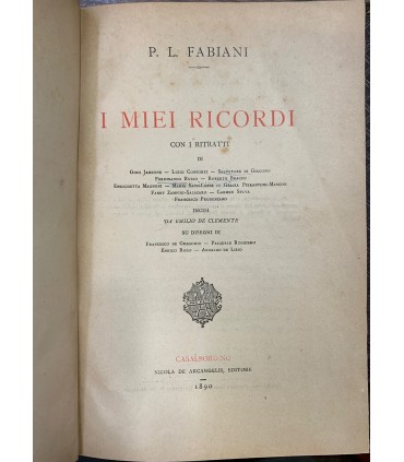 I miei ricordi.