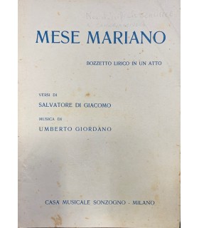 Mese mariano. Bozzetto lirico in un atto. 1932