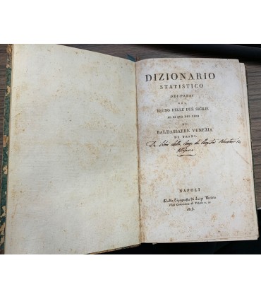 Dizionario statistico dei paesi del Regno delle Due Sicilie al di qua del faro