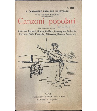 Nuove Canzoni popolari. N. 22.
