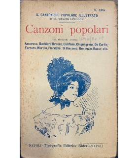 Nuove Canzoni popolari. N. 38