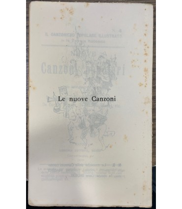 Nuove Canzoni popolari. N. 4