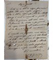 Foglietto contenente la Poesia "Miez 'o puorto.