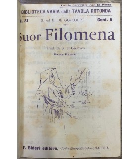 Suor Filomena. 1892