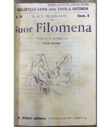 Suor Filomena. 1892