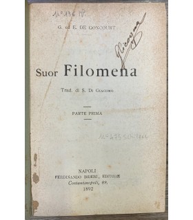 Suor Filomena. Dieci opuscoli.