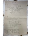 "Reginella" canzone di Libero Bovio manoscritta con monogramma Salvatore Di Giacomo.
