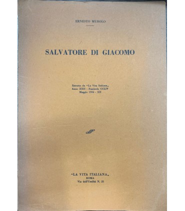 Salvatore Di Giacomo.