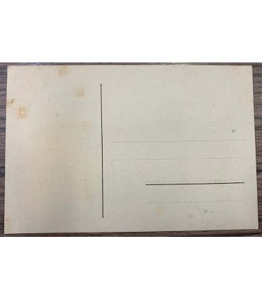 Cartolina Autografo Salvatore Di Giacomo 1922.