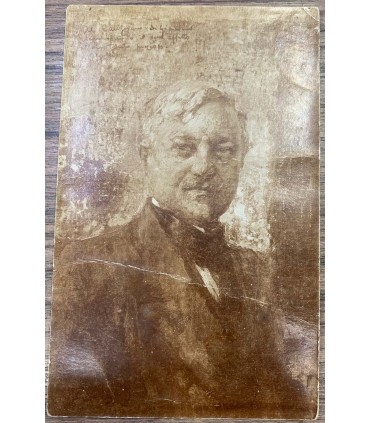 Cartolina Autografo a Egle Denis Piazza di Salvatore Di Giacomo.