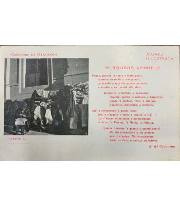 Cartolina di Salvatore Di Giacomo.