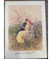 Cartolina con acquerello disegnato da Scoppetta.