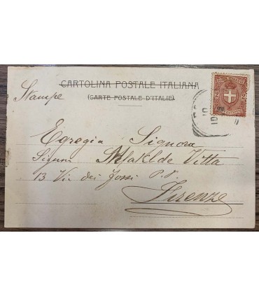 Cartolina Napoli illustrata - Collezione Di Giacomo.