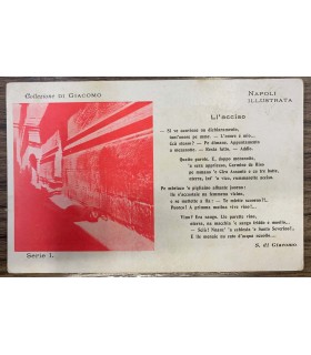 Cartolina Napoli illustrata - Collezione Di Giacomo. Ll'acciso.