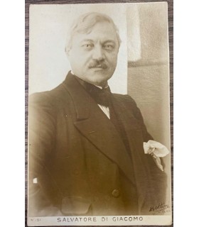 Cartolina postale - Carte postale - "Ubermore" Salvatore Di Giacomo.