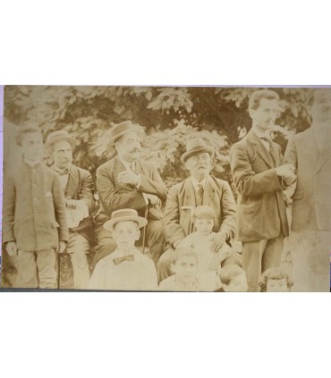 Foto di Salvatore Di Giacomo 1905/1910.