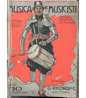 Rivista Musica e Musicisti. 1905