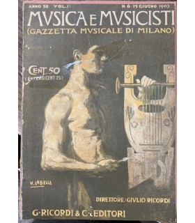 Rivista Musica e Musicisti. 1903.