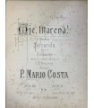 Oje, Marenà! Barcarola.
