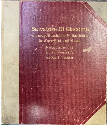Ein Neapolitannischer Volksdichter in Wort, Bild und Musik.