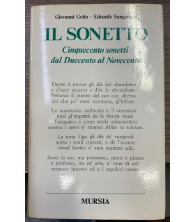 Il sonetto. Cinquecento sonetti dal Duecento al Novecento.