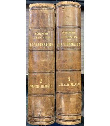 Nouveau dictionnaire des Langues allemande et française. 2 voll.