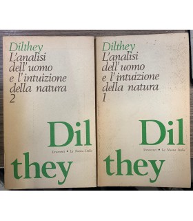 L'analisi dell'uomo e l'intuizione della natura. 2 voll.