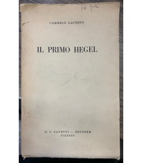 Il primo Hegel.