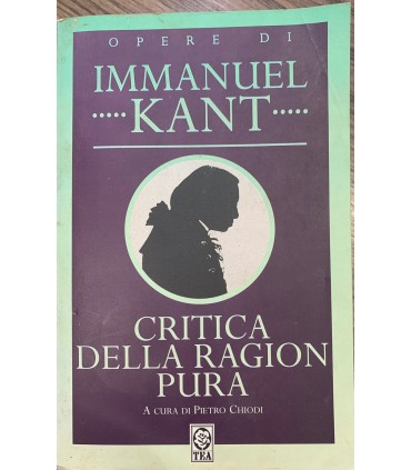 Critica della ragion pura.