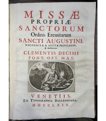 Missale romanum ex decreto sacrosancti.