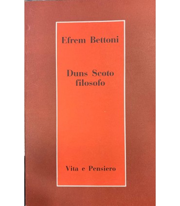 Duns Scoto filosofo.