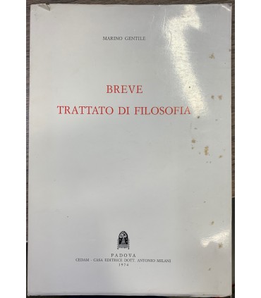 Breve trattato di filosofia.