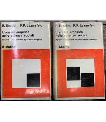 L'analisi empirica nelle scienze sociali. 2 voll.