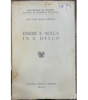 Essere e nulla in E. Hello.