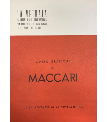 Opere grafiche di Maccari.
