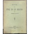 Note sulla fine di un regno.